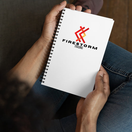 Firestorm Spiral notebook